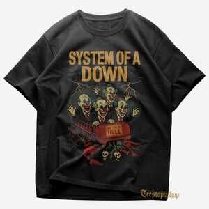 System Of A Down T Shirt Metal Music Shirt Toxicity SOAD Shirt